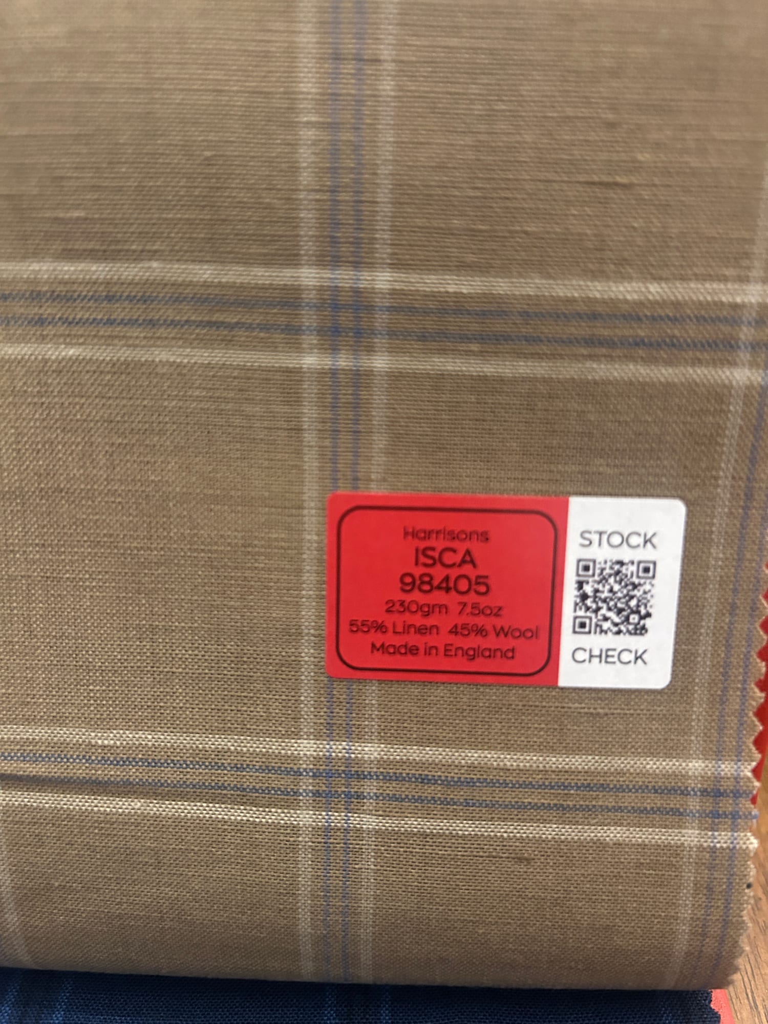 ISCA 39405 — identification sticker