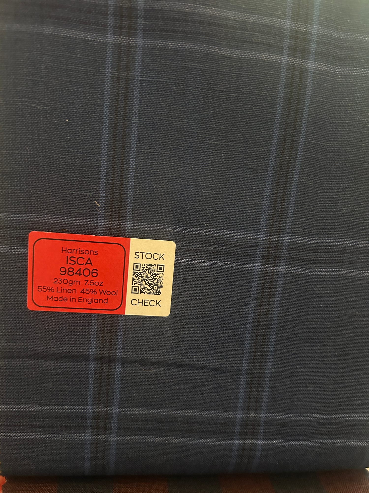 ISCA 39406 — identification sticker