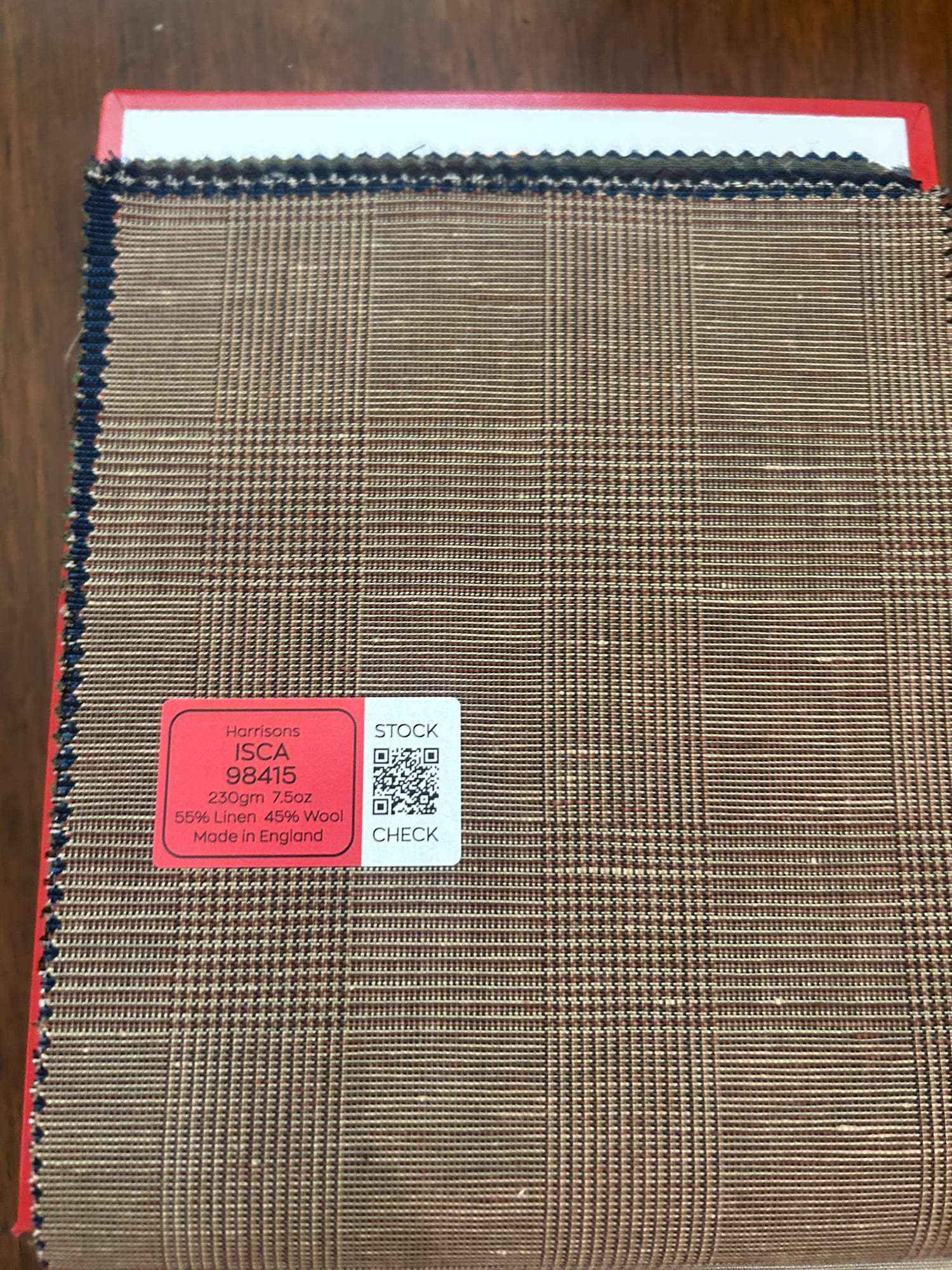 ISCA 39415 — identification sticker