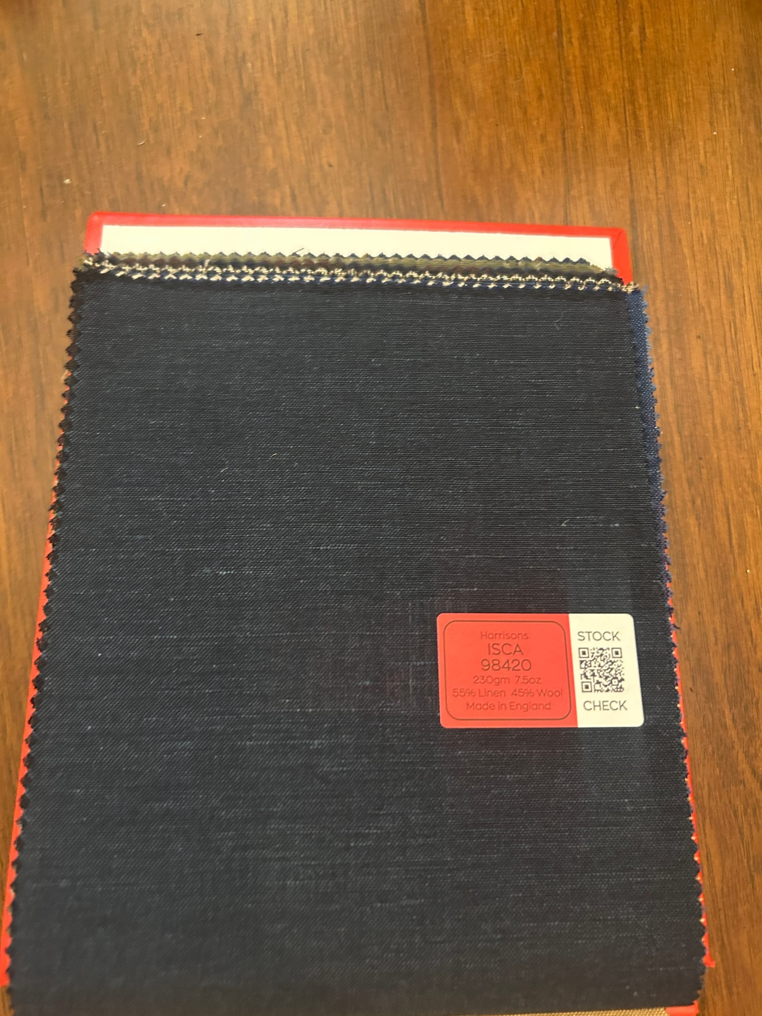 ISCA 39420 — identification sticker