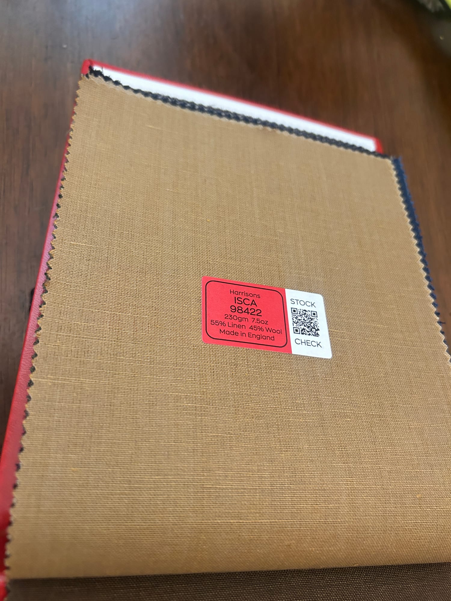 ISCA 39422 — identification sticker